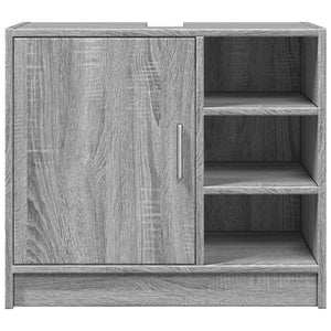 Ντουλάπι Νιπτήρα Grey Sonoma 63x29x55 εκ. Επεξεργασμένο Ξύλο