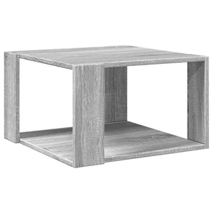 Τραπεζάκι Σαλονιού Γκρι Sonoma 51,5x51,5x30 εκ. Επεξ. Ξύλο - Pakobazaar