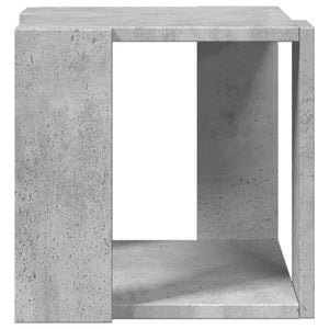 Τραπεζάκι Σαλονιού Γκρι Σκυροδ. 32x32x30 εκ. Επεξεργασμένο Ξύλο - Pakobazaar