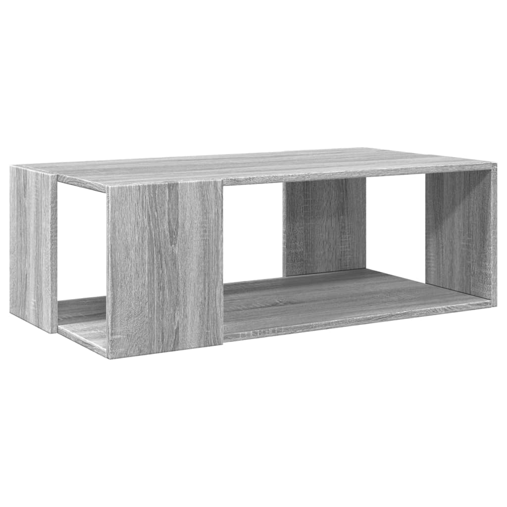 Τραπεζάκι Σαλονιού Γκρι Sonoma 89,5x48x30 εκ. - Pakobazaar