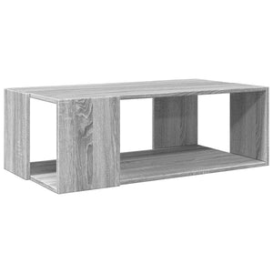 Τραπεζάκι Σαλονιού Γκρι Sonoma 89,5x48x30 εκ. - Pakobazaar
