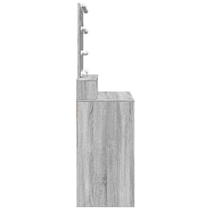 Μπουντουάρ με LED Γκρι Sonoma 80x41x144,5 εκ. - Pakobazaar