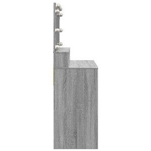 Μπουντουάρ με LED Γκρι Sonoma 80x41x144,5 εκ. - Pakobazaar