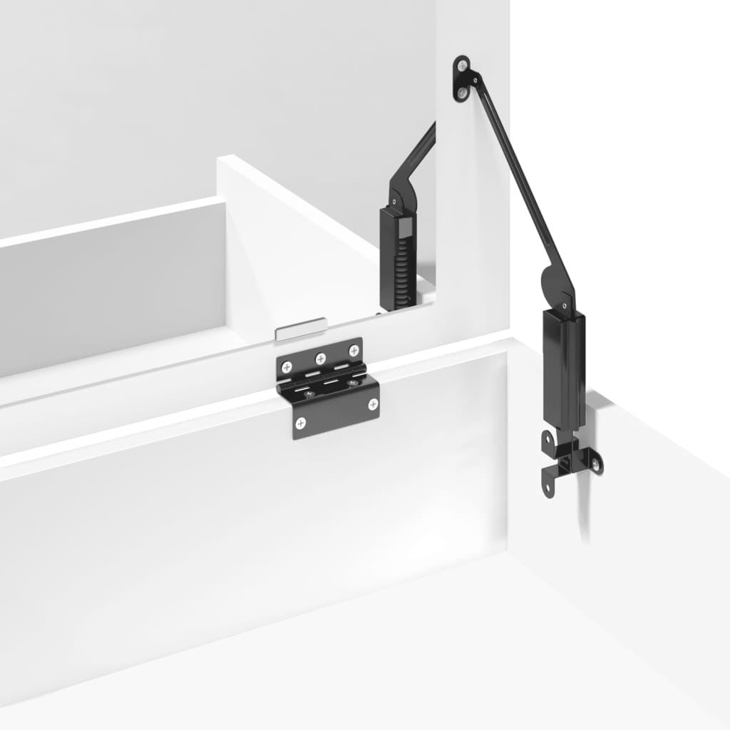 Μπουντουάρ και Σκαμπό Λευκό 60 x 40 x 113,5 εκ.