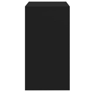 Μπουντουάρ και Σκαμπό Μαύρο 60 x 40 x 113,5 εκ.