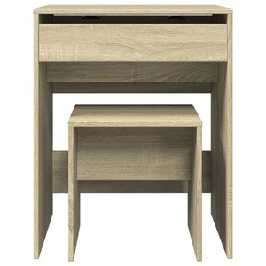 Μπουντουάρ με Καθρέφτη Sonoma Δρυς 60x40x113,5 εκ.