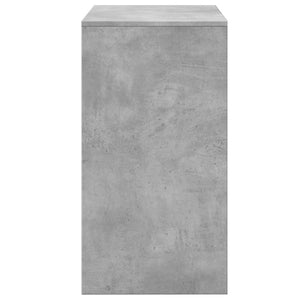 Μπουντουάρ με LED Γκρι Σκυροδέματος 60x40x113,5 εκ.