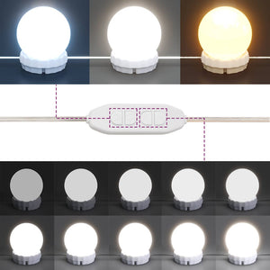Μπουντουάρ με LED Γκρι Sonoma 115x37x110,5 εκ.