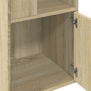 Βιβλιοθήκη Sonoma Δρυς 40x36x189 εκ. από Επεξεργασμένο Ξύλο