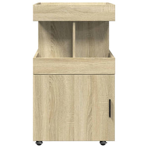 Τρόλεϊ Μπαρ Sonoma Δρυς 50x41x89 εκ. Επεξ. Ξύλο - Pakobazaar