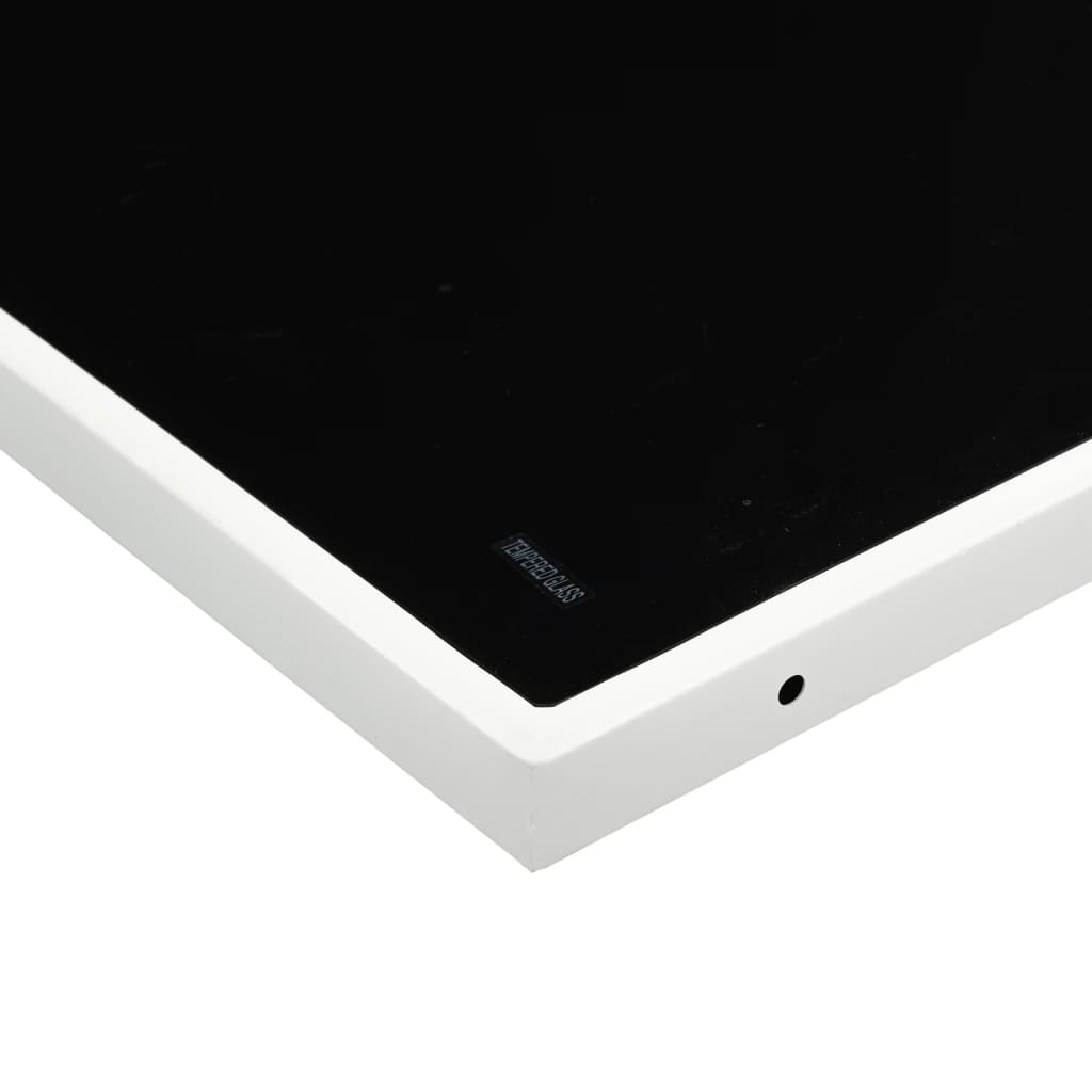 Σετ Τραπεζαρίας Κήπου 9 τεμ. Λευκός από Textilene με Μαξιλάρια