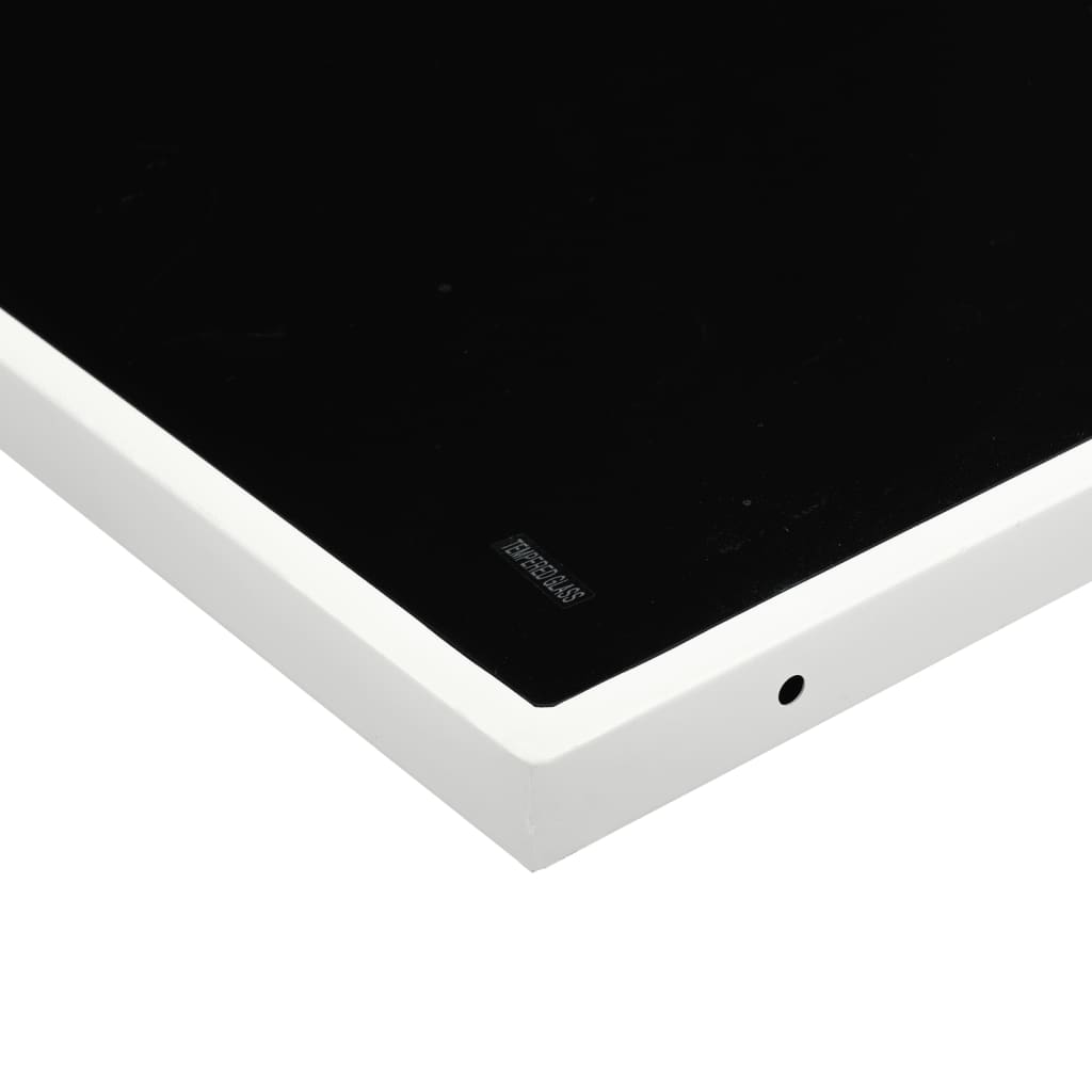 Σετ Τραπεζαρίας Κήπου 15 τεμ. Λευκός από Textilene με Μαξιλάρια