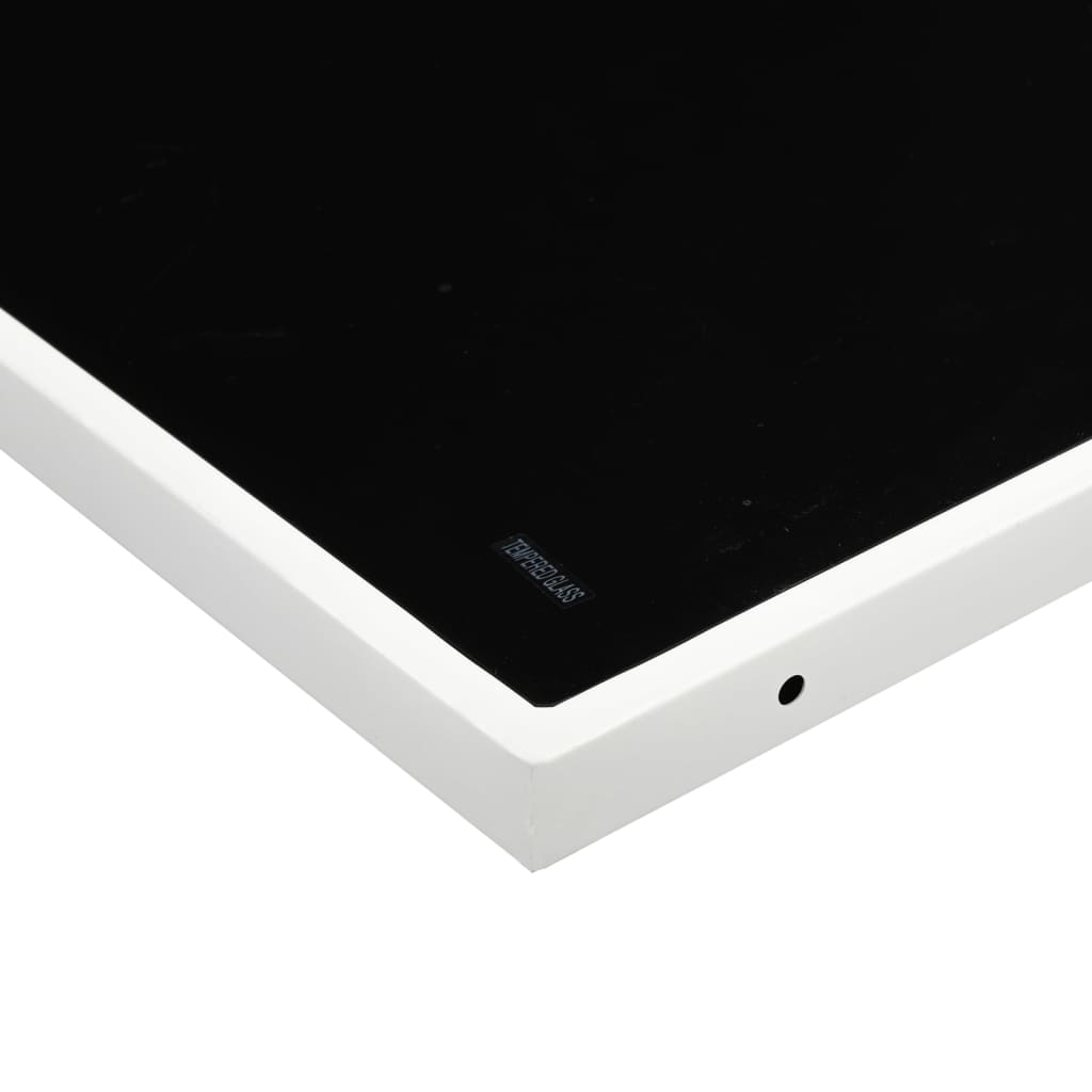 Σετ Τραπεζαρίας Κήπου 11 τεμ. Λευκός από Textilene με Μαξιλάρια