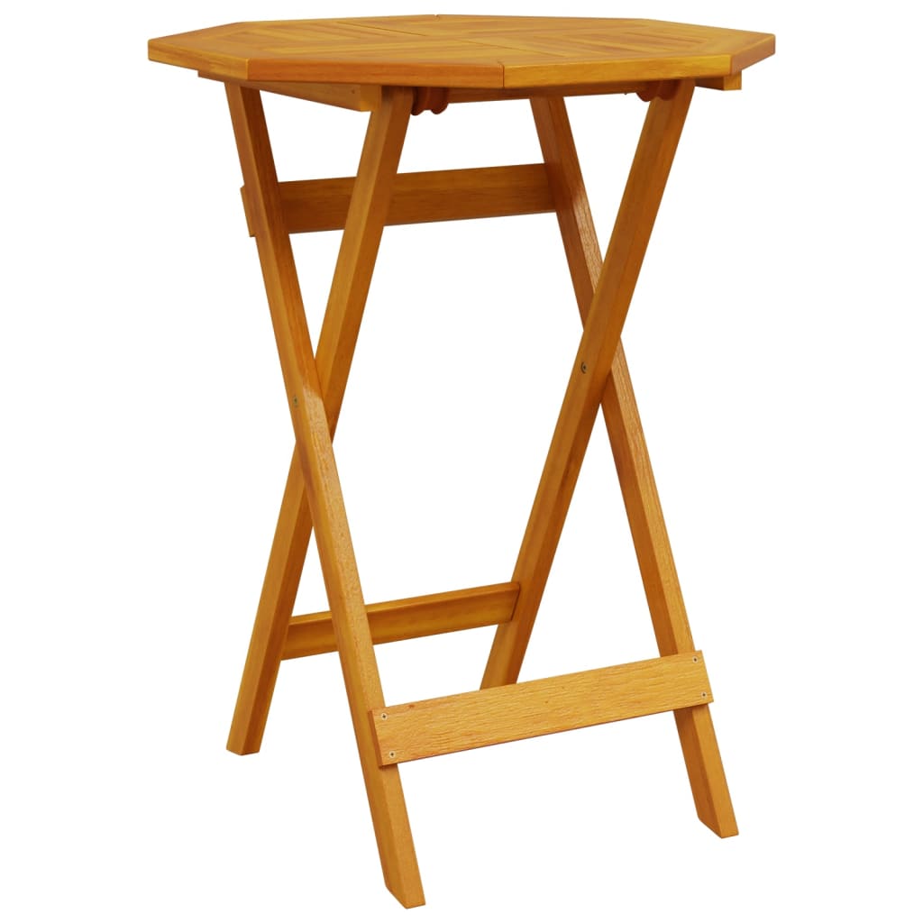 Τραπεζαρία Bistro Πτυσσόμενη Σετ 3 τεμ. από Μασίφ Ξύλο Ακακίας