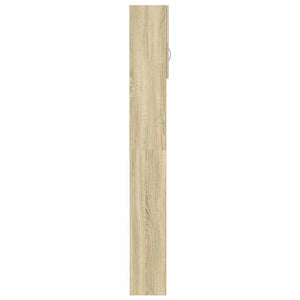 Ντουλάπι Πλυντηρίου Χρώμα Sonoma Δρυς 64x25,5x190εκ Επεξ. Ξύλο