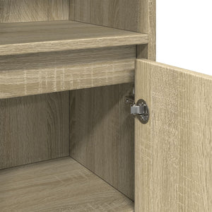 Στήλη Μπάνιου Sonoma Δρυς 30 x 30 x 183,5 εκ. από Ξύλο - Pakobazaar