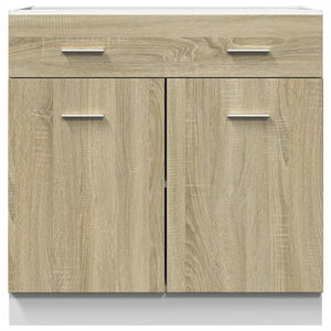 Ντουλάπι με Συρτάρια "Lyon" σε Χρώμα Sonoma Δρυς 80x46x81,5 εκ. από Τεχνητό Ξύλο