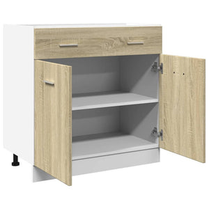 Ντουλάπι με Συρτάρια "Lyon" σε Χρώμα Sonoma Δρυς 80x46x81,5 εκ. από Τεχνητό Ξύλο