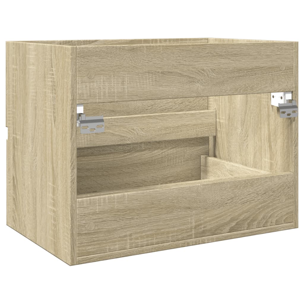 Ντουλάπι Νιπτήρα Sonoma Δρυς 60x38,5x45 εκ. Επεξεργασμένο Ξύλο - Pakobazaar