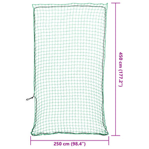 Δίχτυ για Τρέιλερ με Ελαστικό Σχοινί Πράσινο 4,5x2,5 μ. από PP