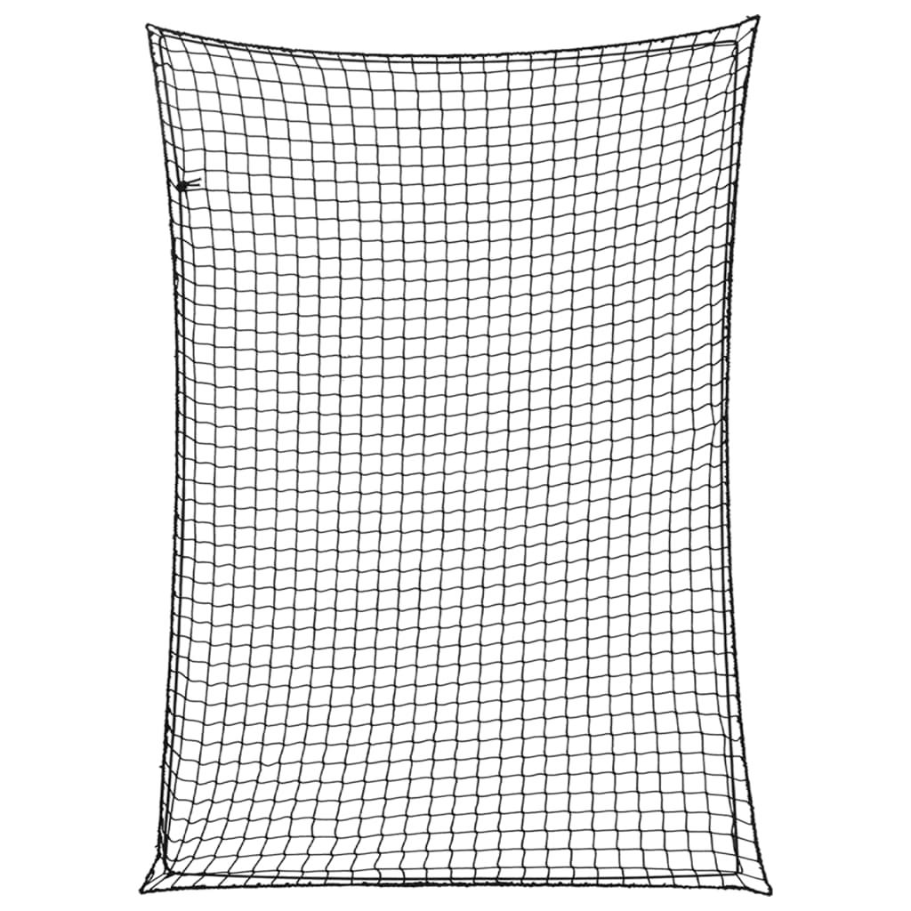Δίχτυ για Τρέιλερ με Ελαστικό Σχοινί Μαύρο 3,5x2,5 μ. από PP - Pakobazaar
