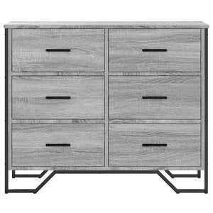 Συρταριέρα Γκρι Sonoma 91x35,5x74,5 εκ. από Επεξεργ. Ξύλο