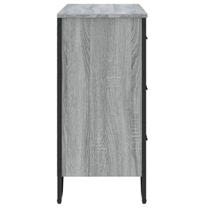 Συρταριέρα Γκρι Sonoma 91x35,5x74,5 εκ. από Επεξεργ. Ξύλο