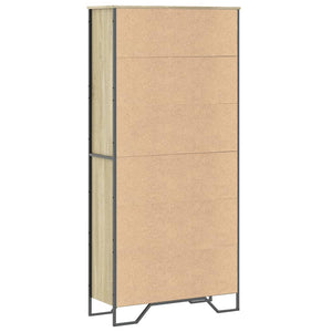 Βιβλιοθήκη Χρώμα Sonoma Δρυς 80x31x169 εκ. Επεξεργασμένο Ξύλο