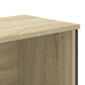Βιβλιοθήκη Χρώμα Sonoma Δρυς 80x31x169 εκ. Επεξεργασμένο Ξύλο