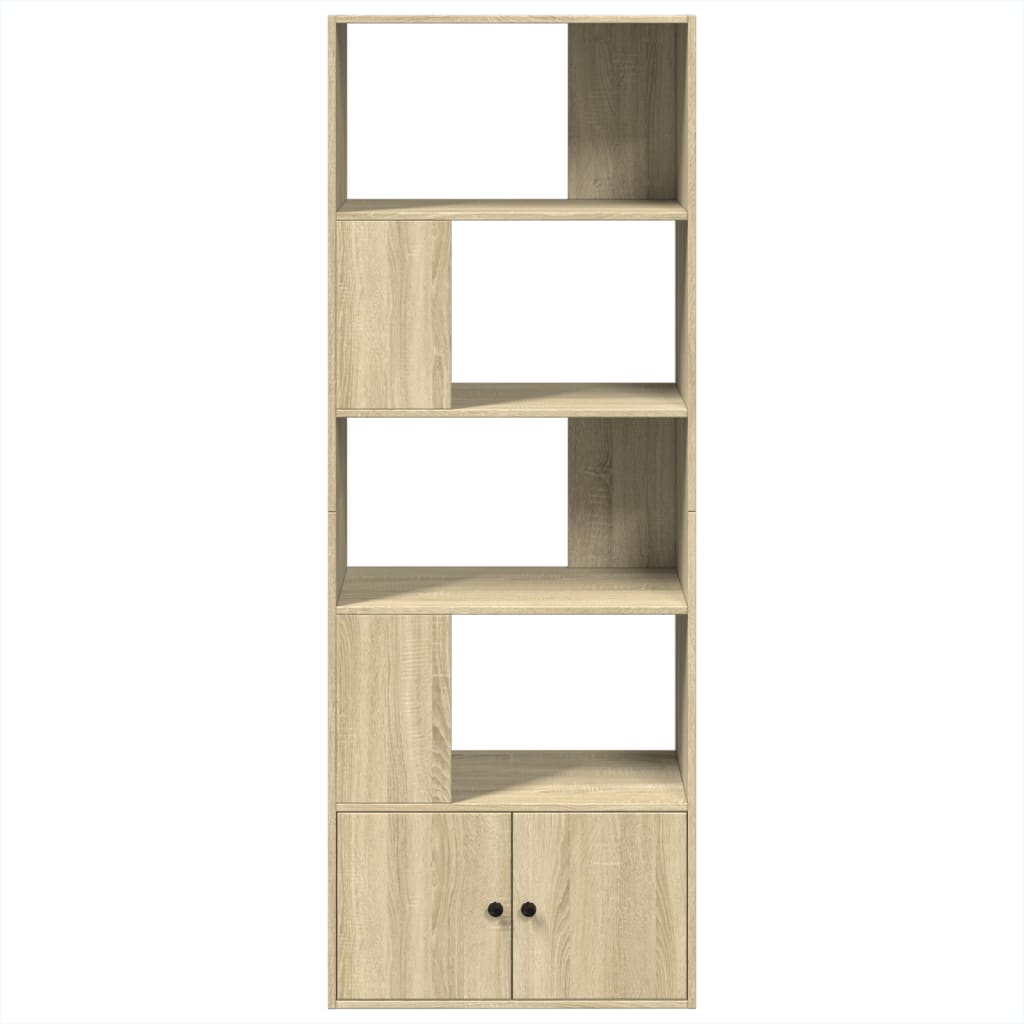 Βιβλιοθήκη Sonoma Δρυς 70x36x189 εκ. από Επεξεργασμένο Ξύλο - Pakobazaar