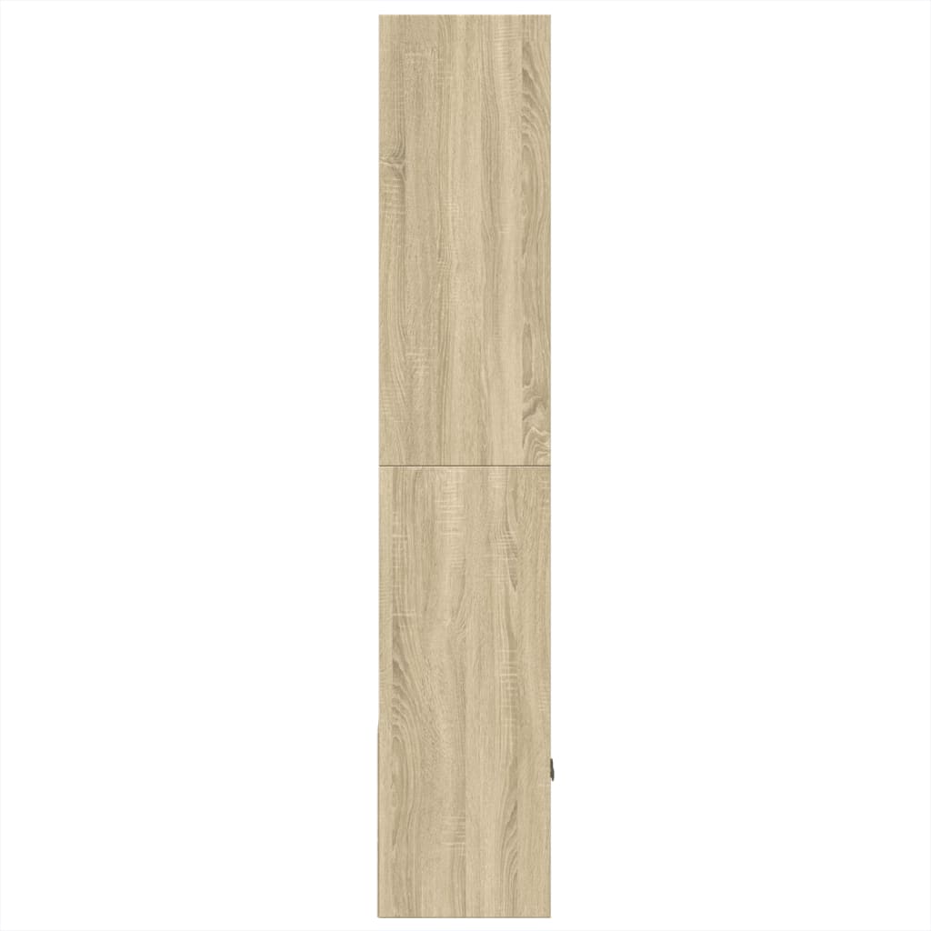 Βιβλιοθήκη Sonoma Δρυς 70x36x189 εκ. από Επεξεργασμένο Ξύλο - Pakobazaar