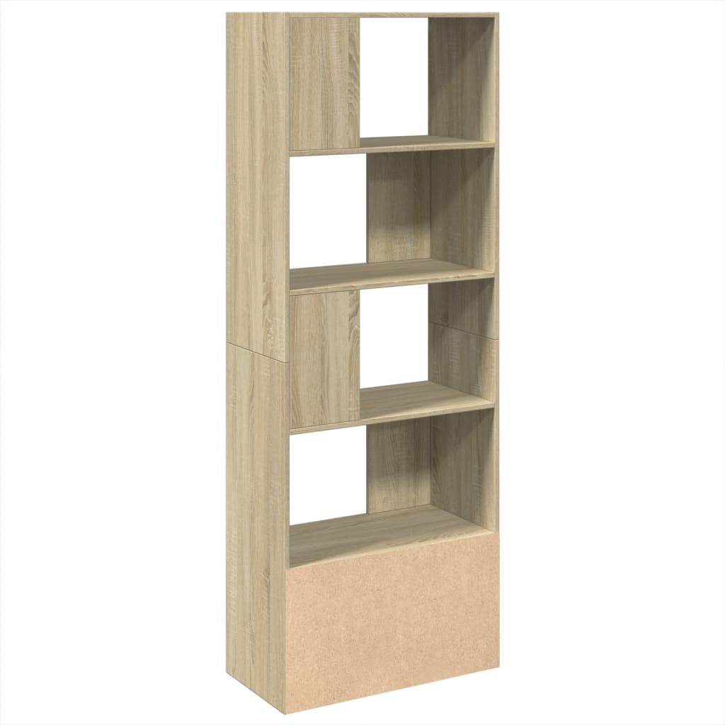 Βιβλιοθήκη Sonoma Δρυς 70x36x189 εκ. από Επεξεργασμένο Ξύλο - Pakobazaar