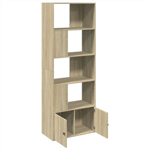 Βιβλιοθήκη Sonoma Δρυς 70x36x189 εκ. από Επεξεργασμένο Ξύλο - Pakobazaar
