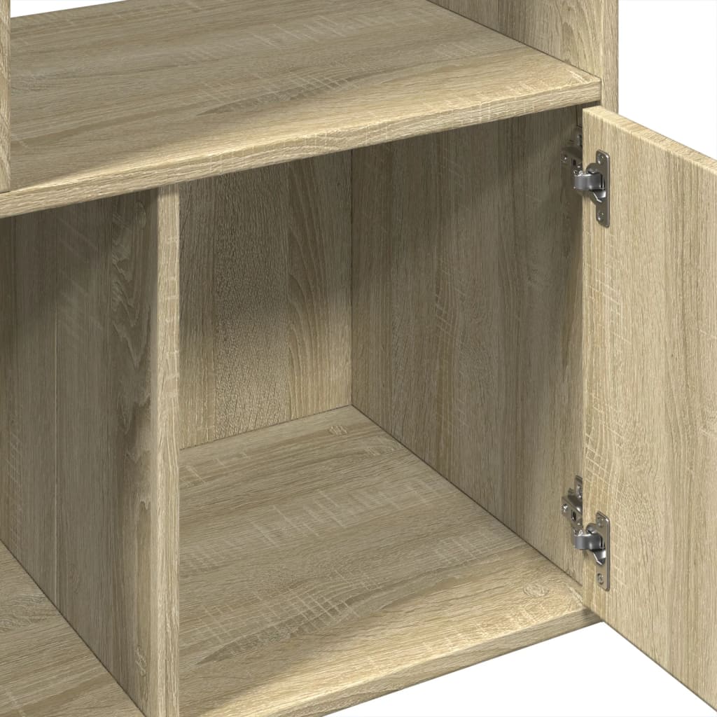 Βιβλιοθήκη Sonoma Δρυς 70x36x189 εκ. από Επεξεργασμένο Ξύλο - Pakobazaar
