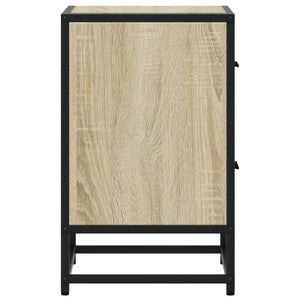 Κομοδίνα Sonoma Δρυς 40x31x50 εκ. Επεξεργασμένο Ξύλο