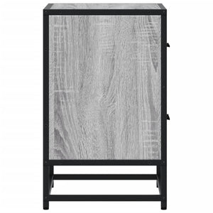 Κομοδίνο Γκρι Sonoma 40x31x50 εκ. από Επεξεργασμένο Ξύλο