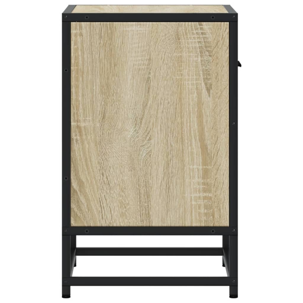 Κομοδίνα 2 τεμ. Sonoma Δρυς 40x31x50 εκ. από Επεξεργασμένο Ξύλο