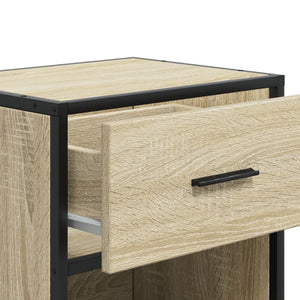 Κομοδίνα 2 τεμ. Sonoma Δρυς 40x31x50 εκ. από Επεξεργασμένο Ξύλο