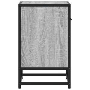 Κομοδίνο Γκρι Sonoma 40x31x50 εκ. από Επεξεργασμένο Ξύλο