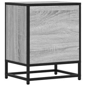 Κομοδίνο Γκρι Sonoma 40x31x50 εκ. από Επεξεργασμένο Ξύλο