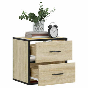 Επίτοιχο κομοδίνο Sonoma Oak 40x31x39,5 cm