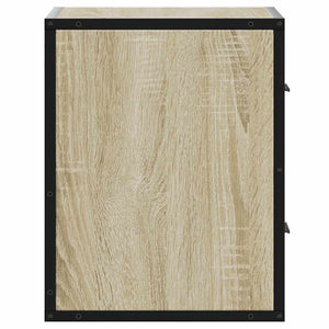 Επίτοιχα κομοδίνα 2 τεμάχια Sonoma Oak 40x31x39,5 cm