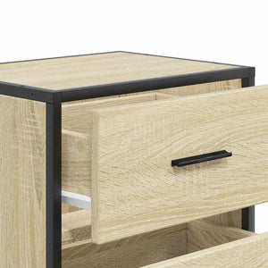 Επίτοιχα κομοδίνα 2 τεμάχια Sonoma Oak 40x31x39,5 cm