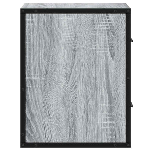 Επίτοιχο κομοδίνο Grey Sonoma 40x31x39,5 cm - Pakobazaar