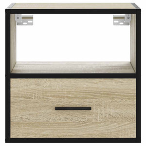 Επίτοιχο κομοδίνο Sonoma Oak 40x31x39,5 cm