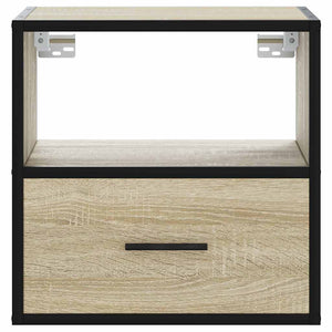Επίτοιχα κομοδίνα 2 τεμάχια Sonoma Oak 40x31x39,5 cm - Pakobazaar