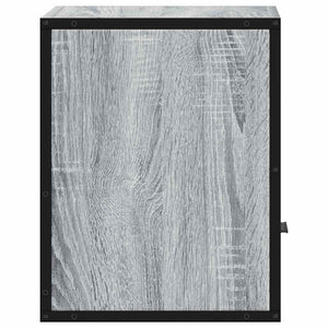 Επίτοιχο κομοδίνο Grey Sonoma 40x31x39,5 cm