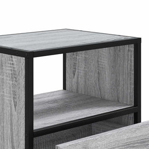 Επίτοιχα κομοδίνα 2 τεμάχια Γκρι Sonoma 40x31x39,5 cm