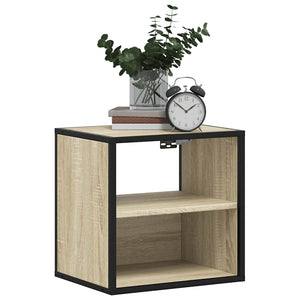 Επίτοιχο κομοδίνο Sonoma Oak 40x31x39,5 cm