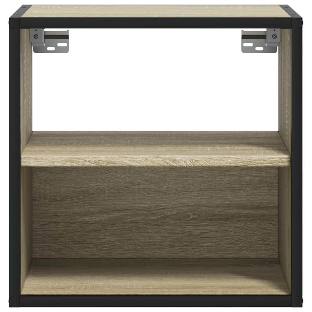 Επίτοιχο κομοδίνο Sonoma Oak 40x31x39,5 cm
